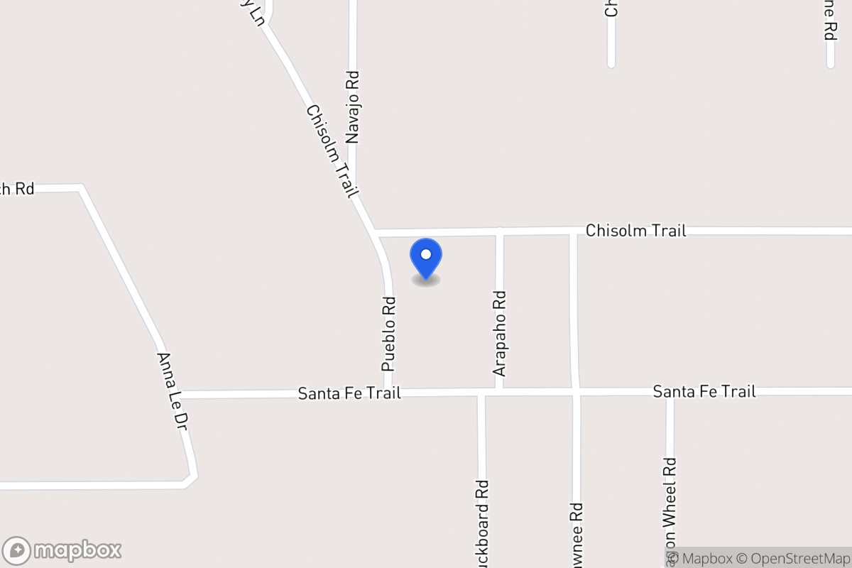 Map of 402  Pueblo , Fritch, Tx 79036, Fritch