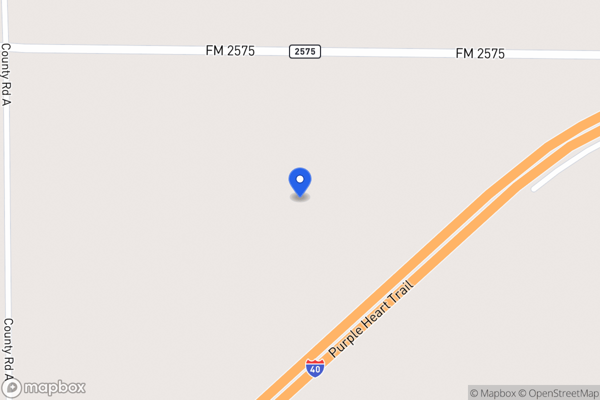 Map of 242  Fm 2575 , Amarillo, Tx 79102, Amarillo