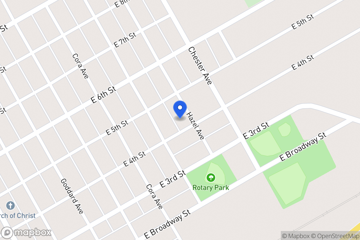 Map of 401  Hazel , Panhandle, Tx 79068, Panhandle