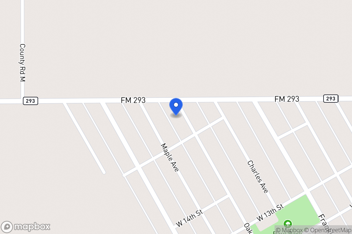 Map of 1607  Oak , Panhandle, Tx 79068, Panhandle
