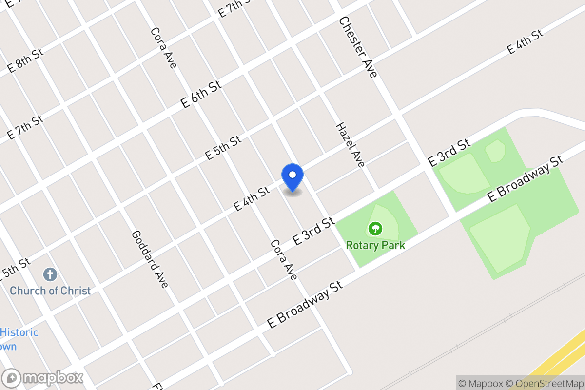 Map of 608 E 4th , Panhandle, Tx 79068, Panhandle