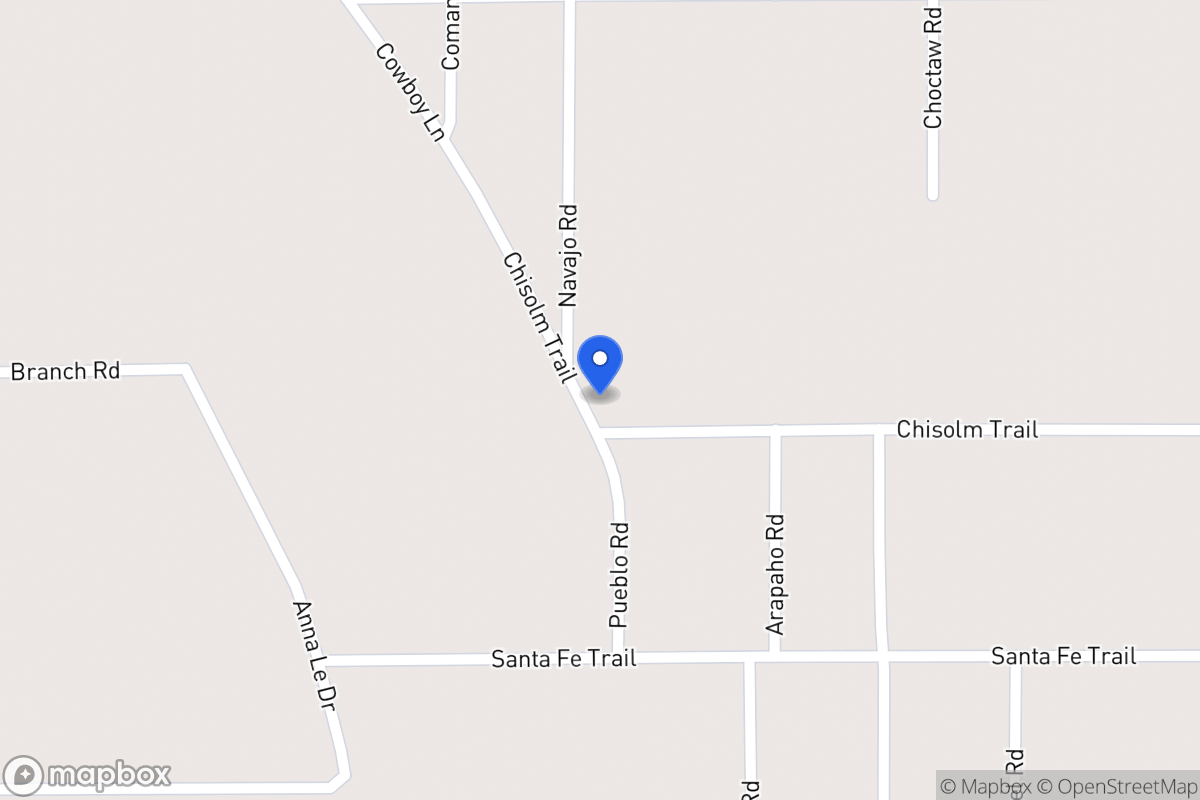 Map of 318  Navajo Rd , Fritch, Tx 79036, Fritch
