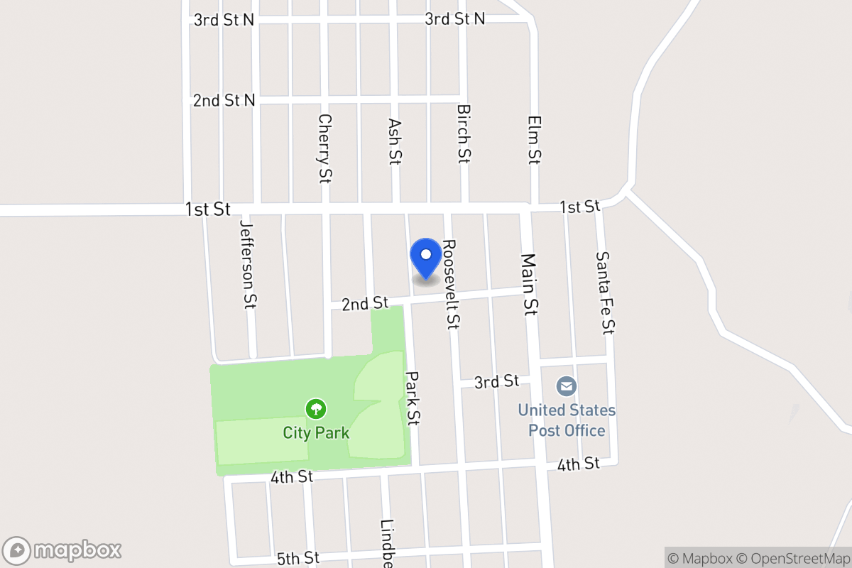 Map of 110  Roosevelt , Skellytown, Tx 79080, Skellytown