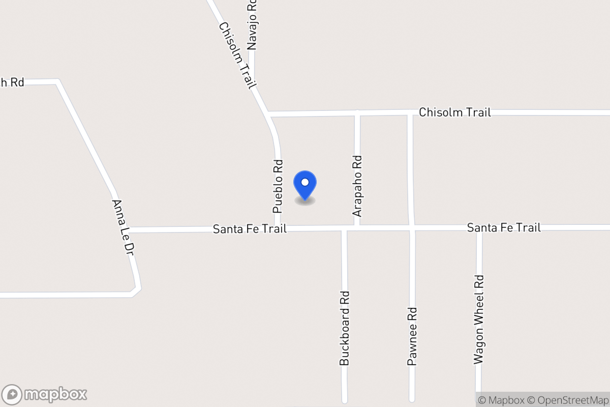 Map of 419  Pueblo , Fritch, Tx 79036, Fritch