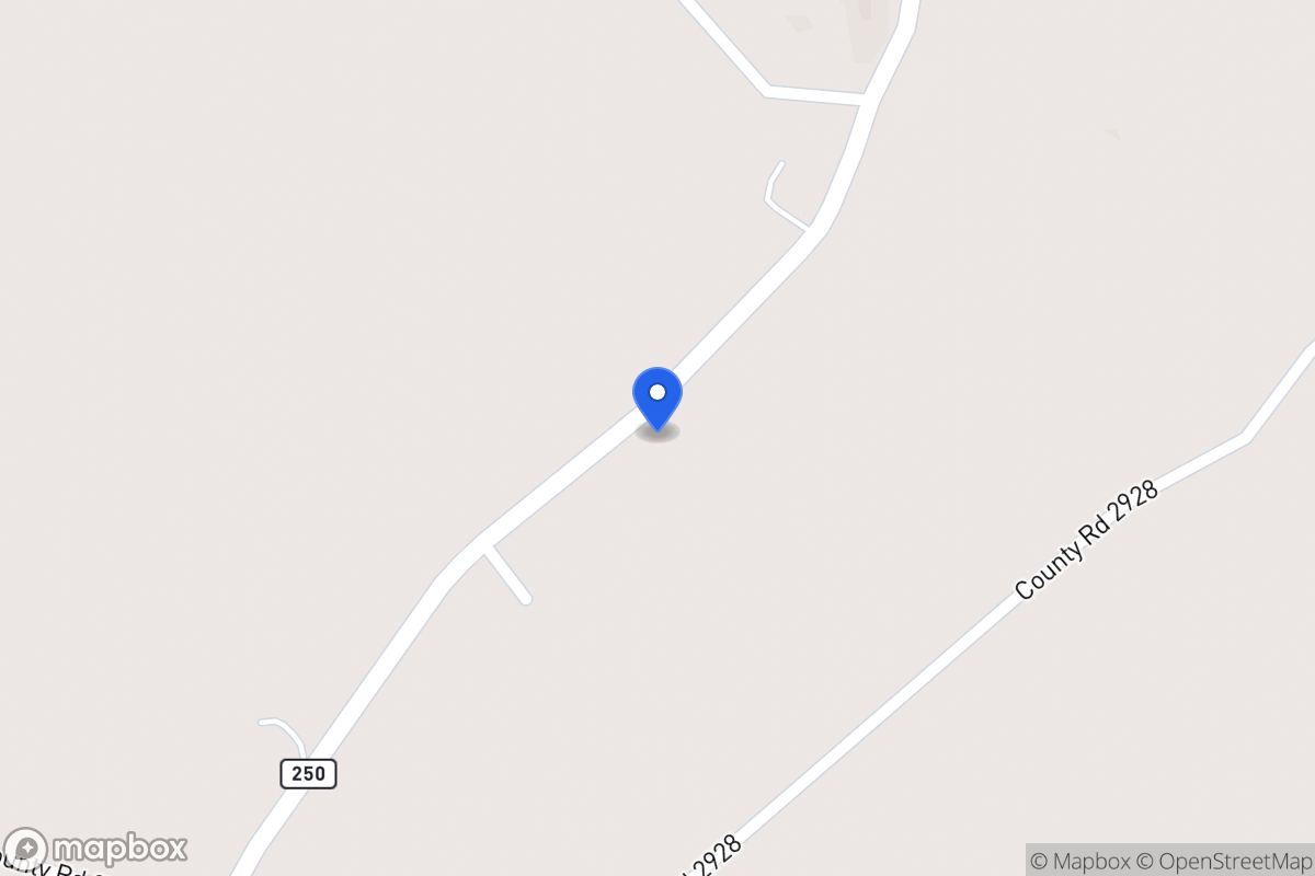Map of 1374 N Fm 250  , Hughes Springs, Tx 75656, Hughes Springs