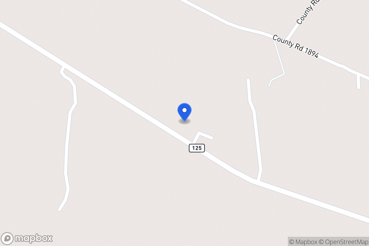 Map of 6633  Fm 125 , Linden, Tx 75563, Linden