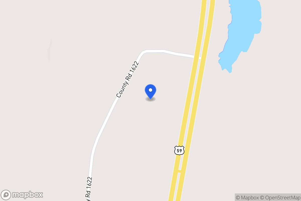 Map of 321  County Road 1622 , Linden, Tx 75563, Linden
