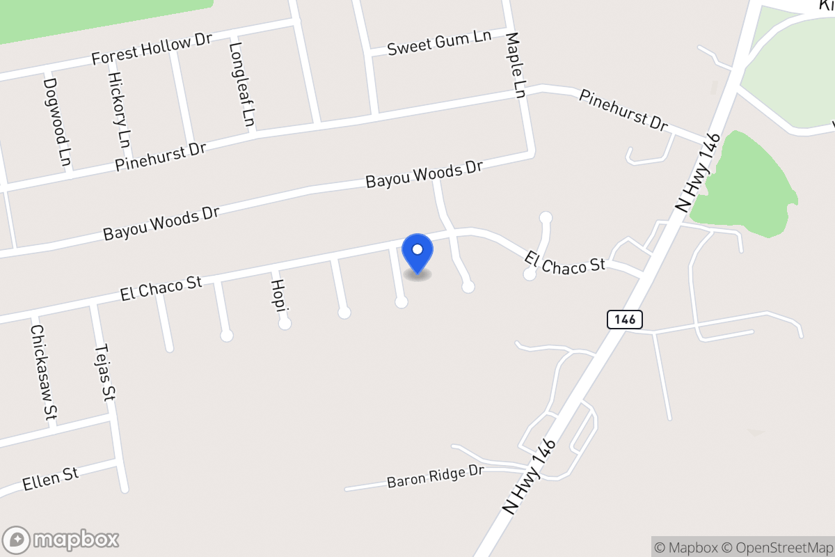 Map of 7114 Tonkawa St, Baytown, Tx 77521, Baytown