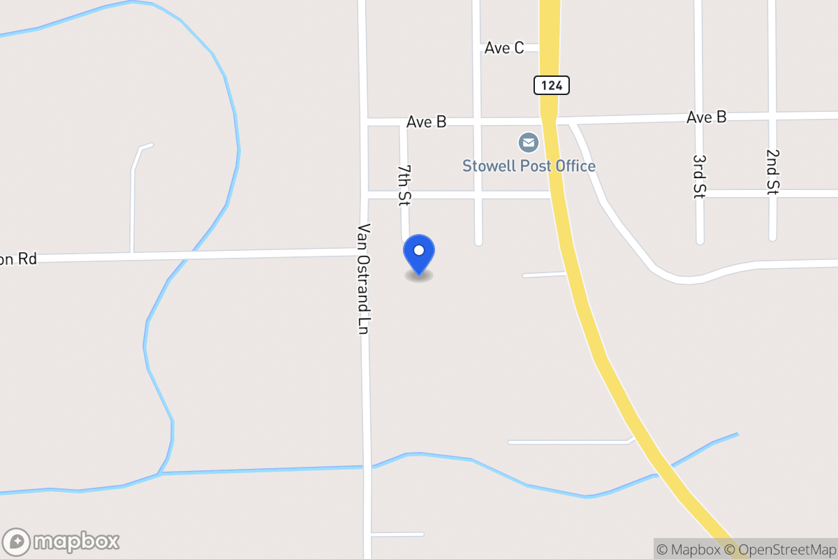 Map of 511 Van Ostrand, Stowell, Tx, Stowell