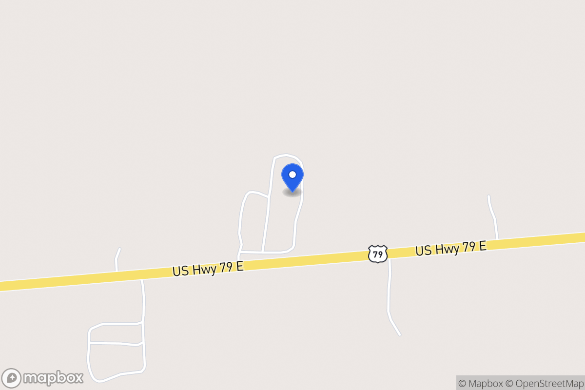 Map of 20783  Us Hwy 79 E , New Summerfield, Tx 75780, New Summerfield