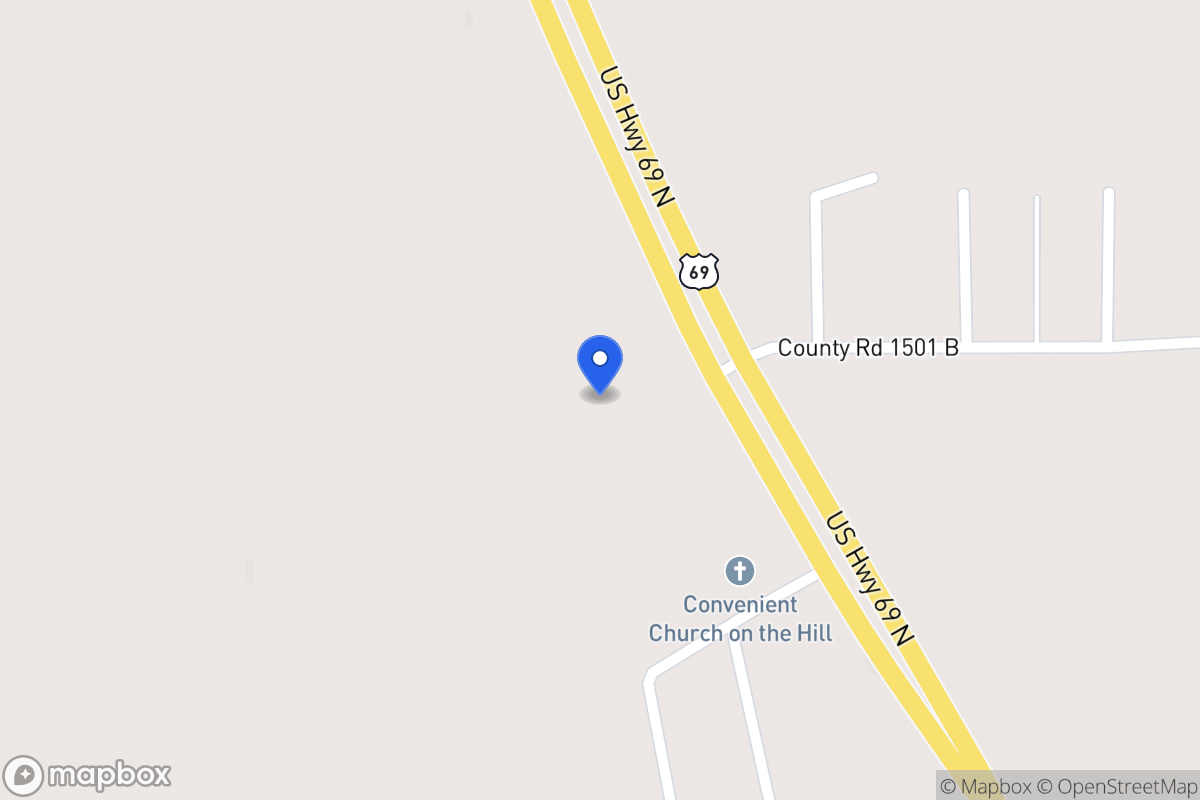 Map of 395  Cr 1619 , Rusk, Tx 75785, Rusk