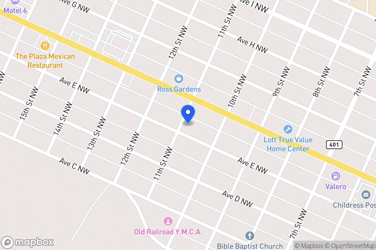 Map of 1010 Nw, ,