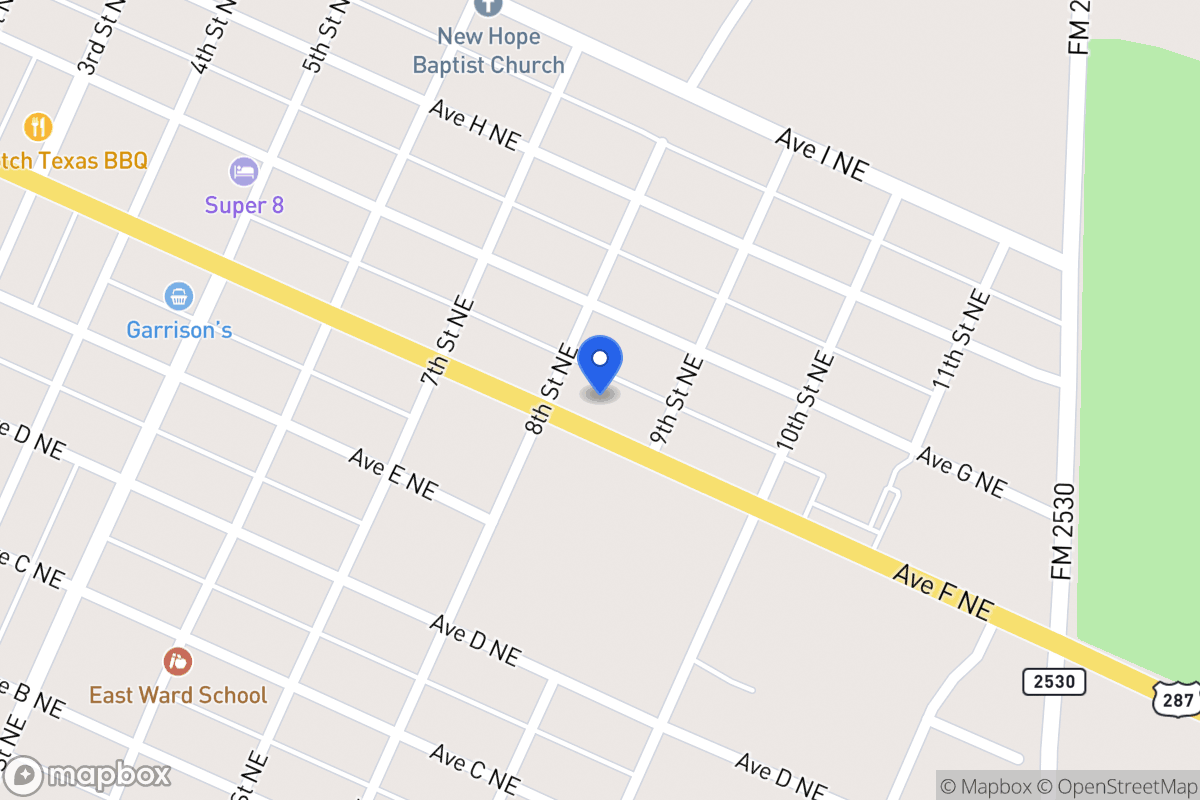 Map of 807 Ne, ,