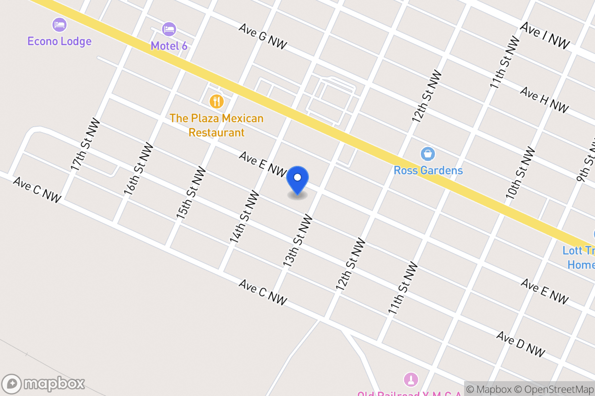 Map of 1303 Nw, ,