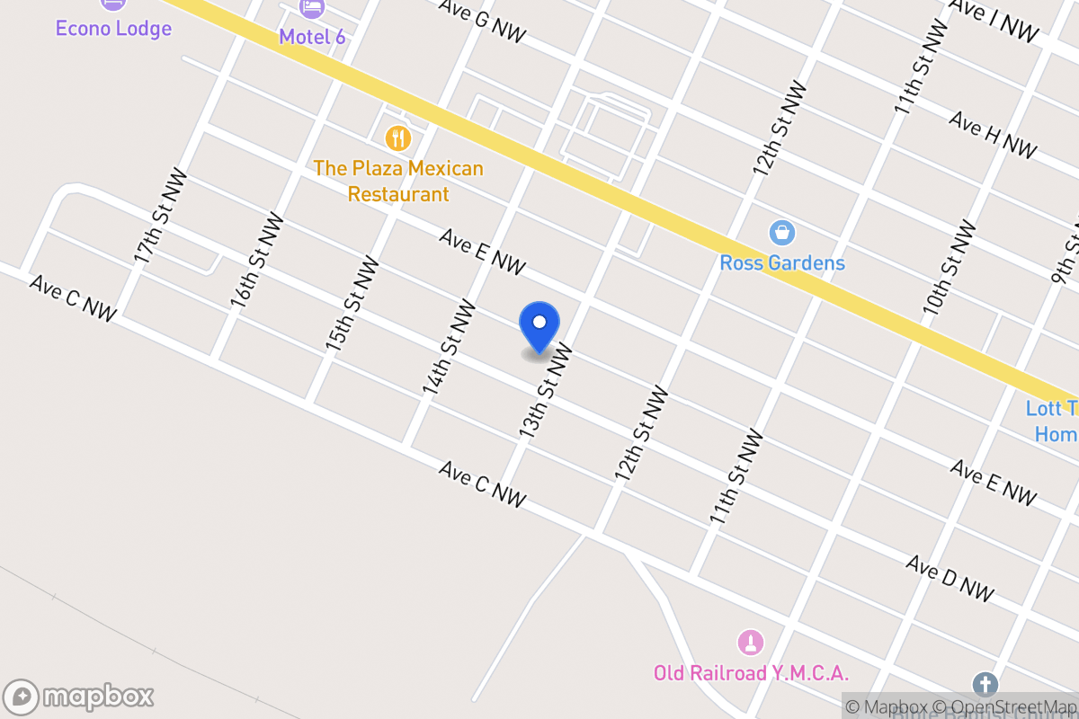 Map of 1300 Nw, ,