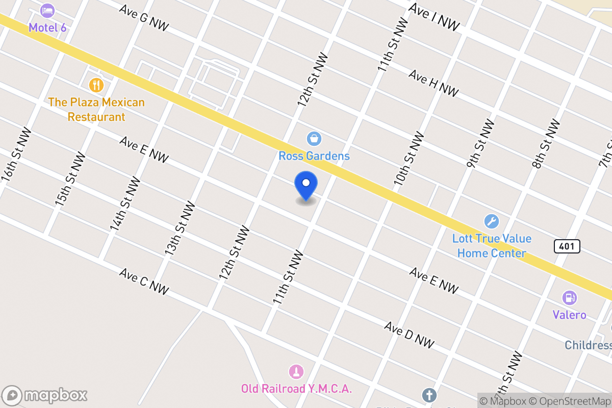 Map of 1100 Nw, ,