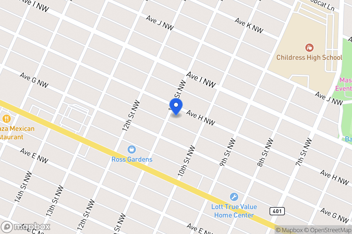 Map of 708 11th St Nw, ,