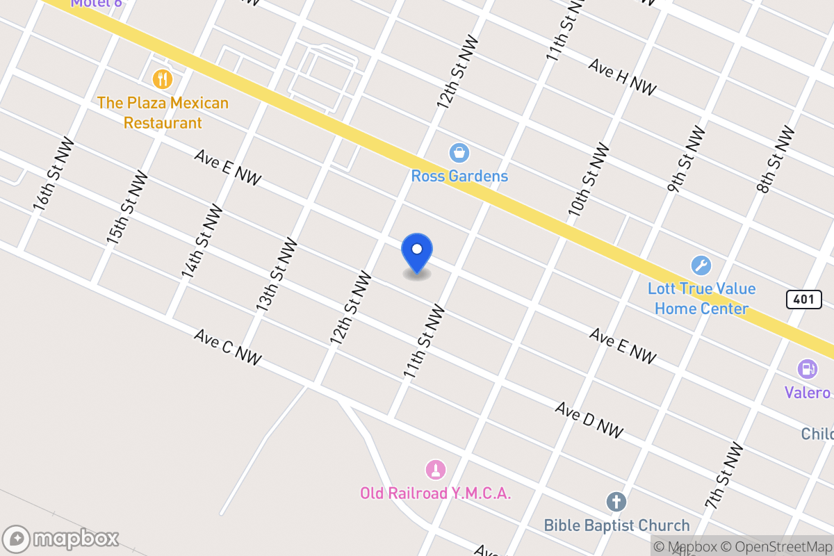 Map of 1105 Nw, ,