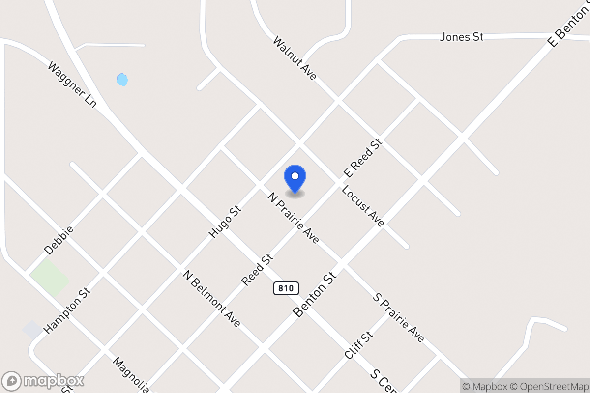 Map of 212 N Prairie, Petrolia, Tx 76377, Petrolia