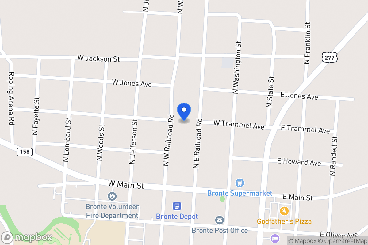 Map of , , Tx