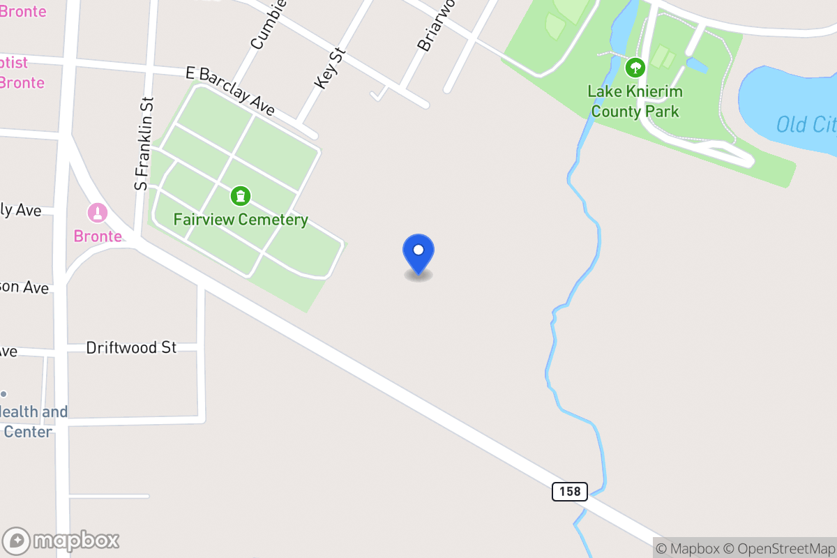 Map of , , Tx