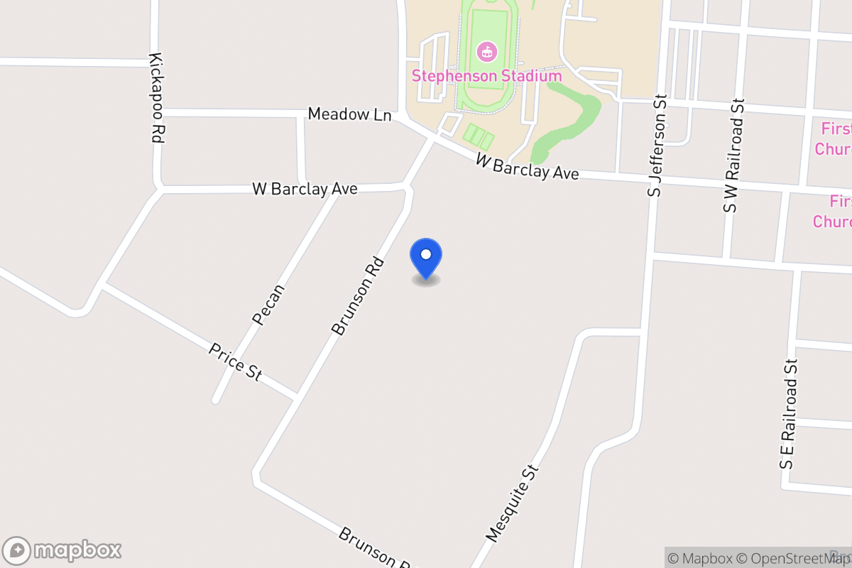 Map of , , Tx