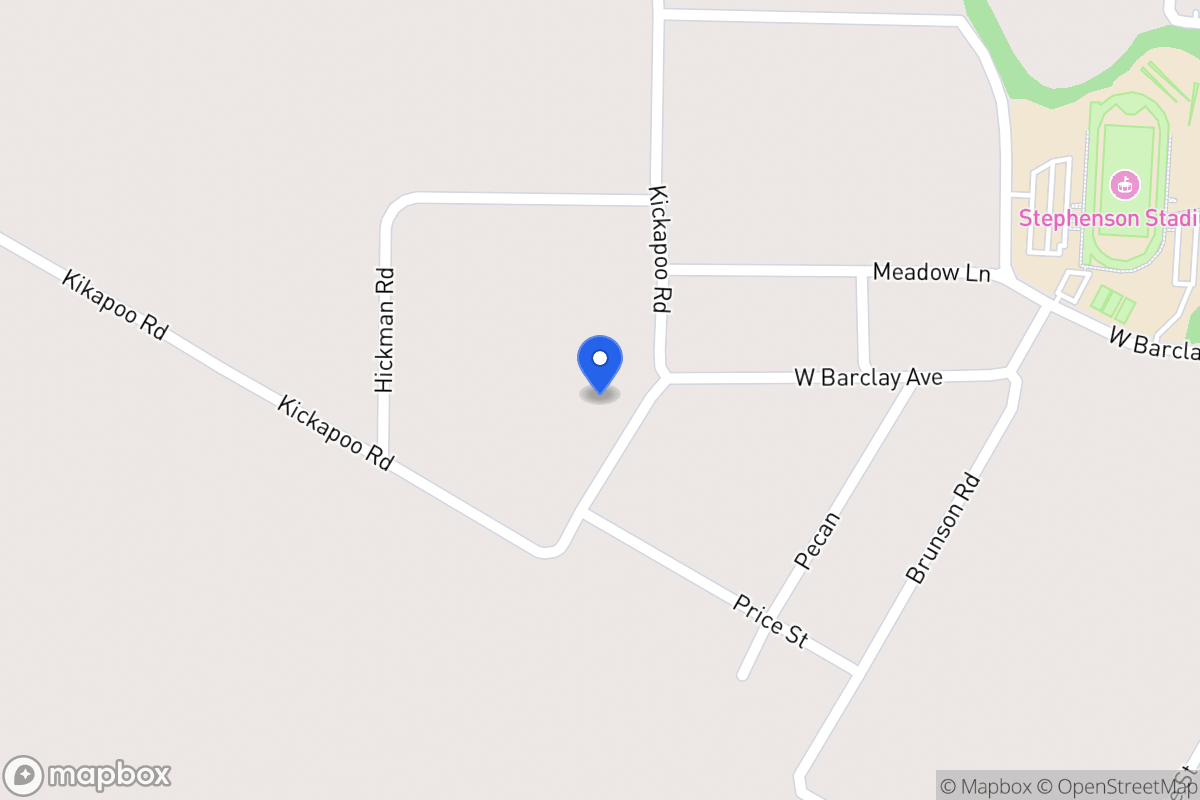 Map of , , Tx