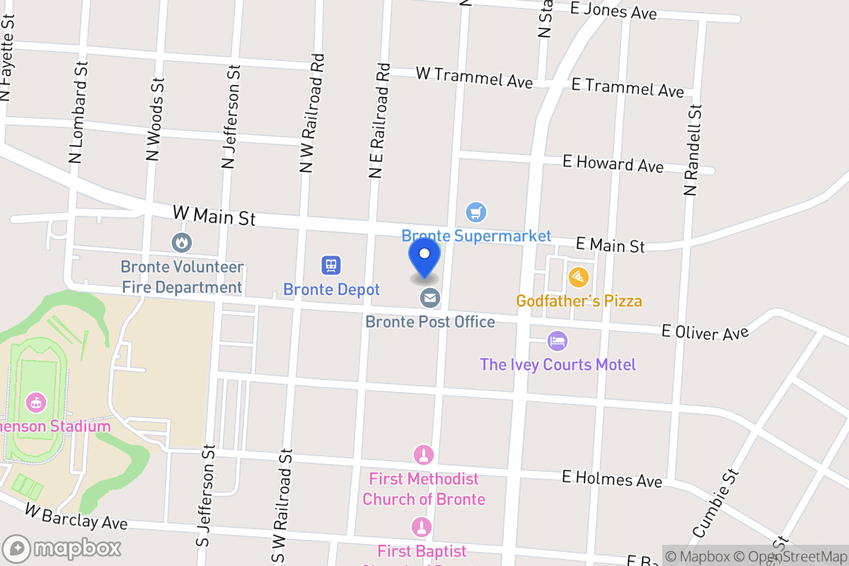 Map of S. Washington , ,