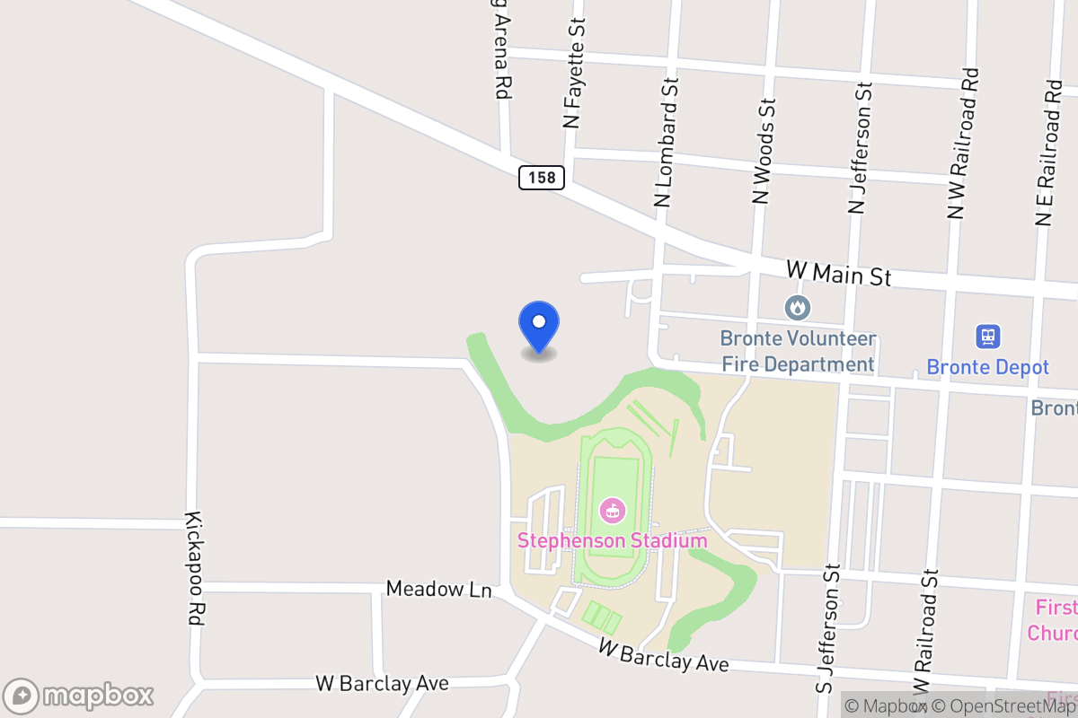 Map of , , Tx