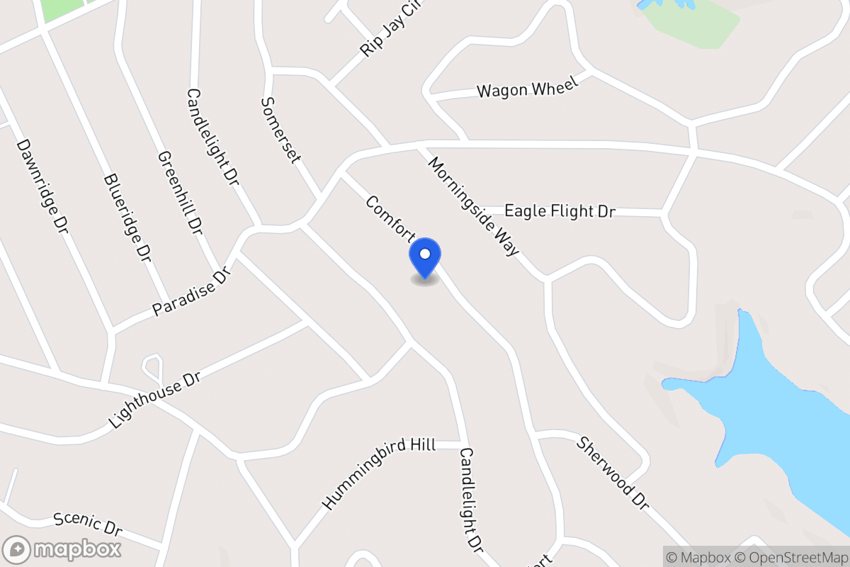 Map of 1640  Comfort , Canyon Lake, Tx 78133, Canyon Lake