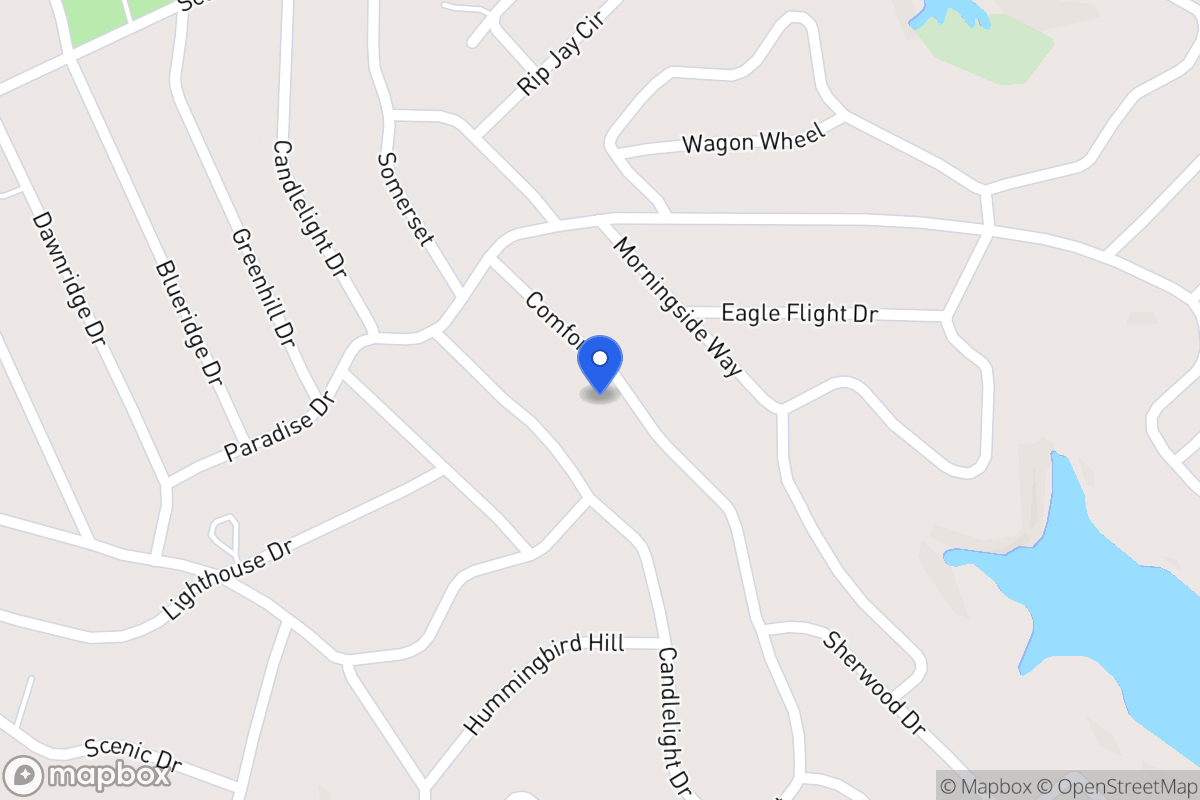 Map of 1628  Comfort , Canyon Lake, Tx 78133, Canyon Lake