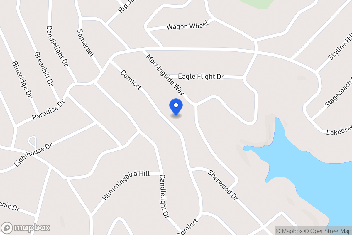 Map of 1701  Comfort , Canyon Lake, Tx 78133, Canyon Lake