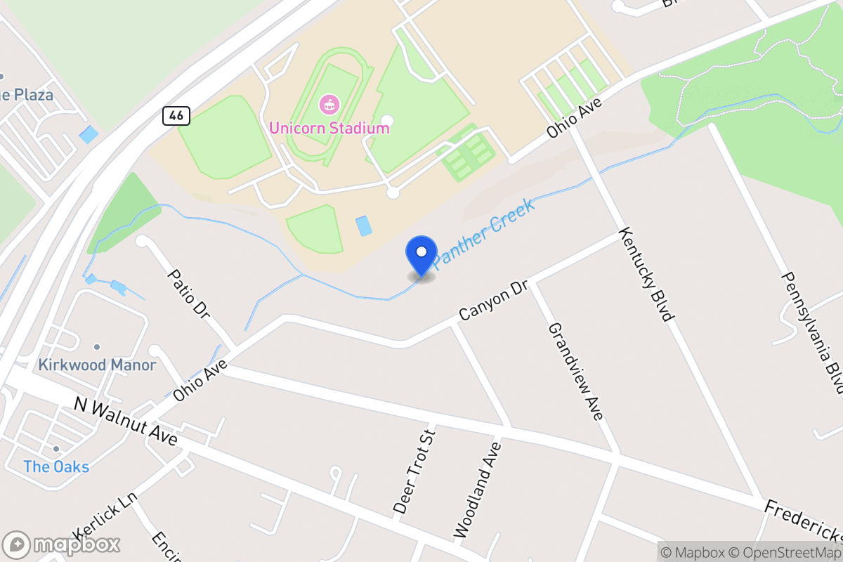 Map of 1108  Canyon Dr, New Braunfels, Tx 78130, New Braunfels