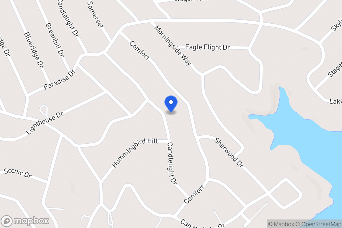 Map of 2655  Candlelight Dr, Canyon Lake, Tx 78133, Canyon Lake