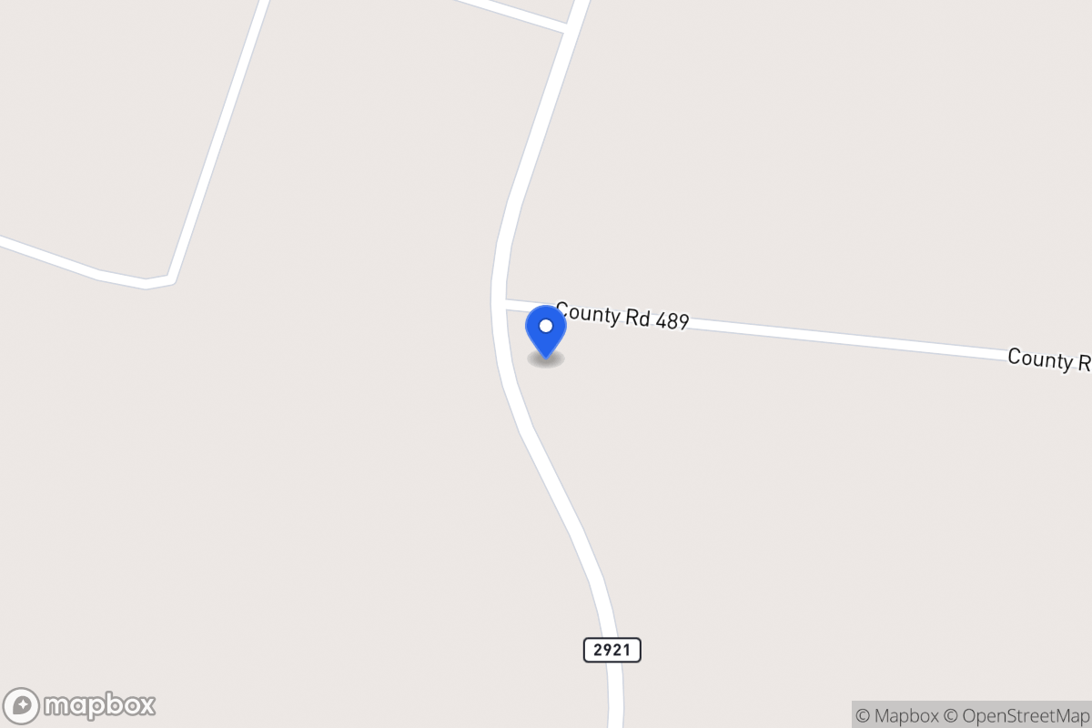 Map of 100  Cr 489 , Deleon, Tx 76444, Deleon