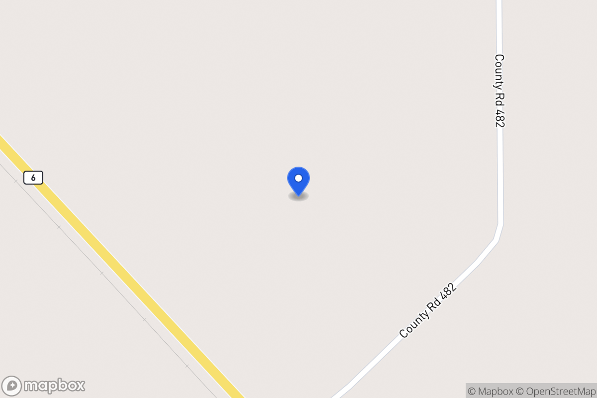 Map of Cr 482 , , Tx