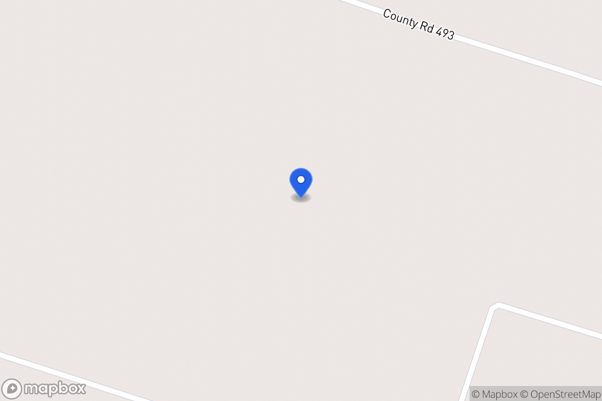 Map of Cr 493 , , Tx