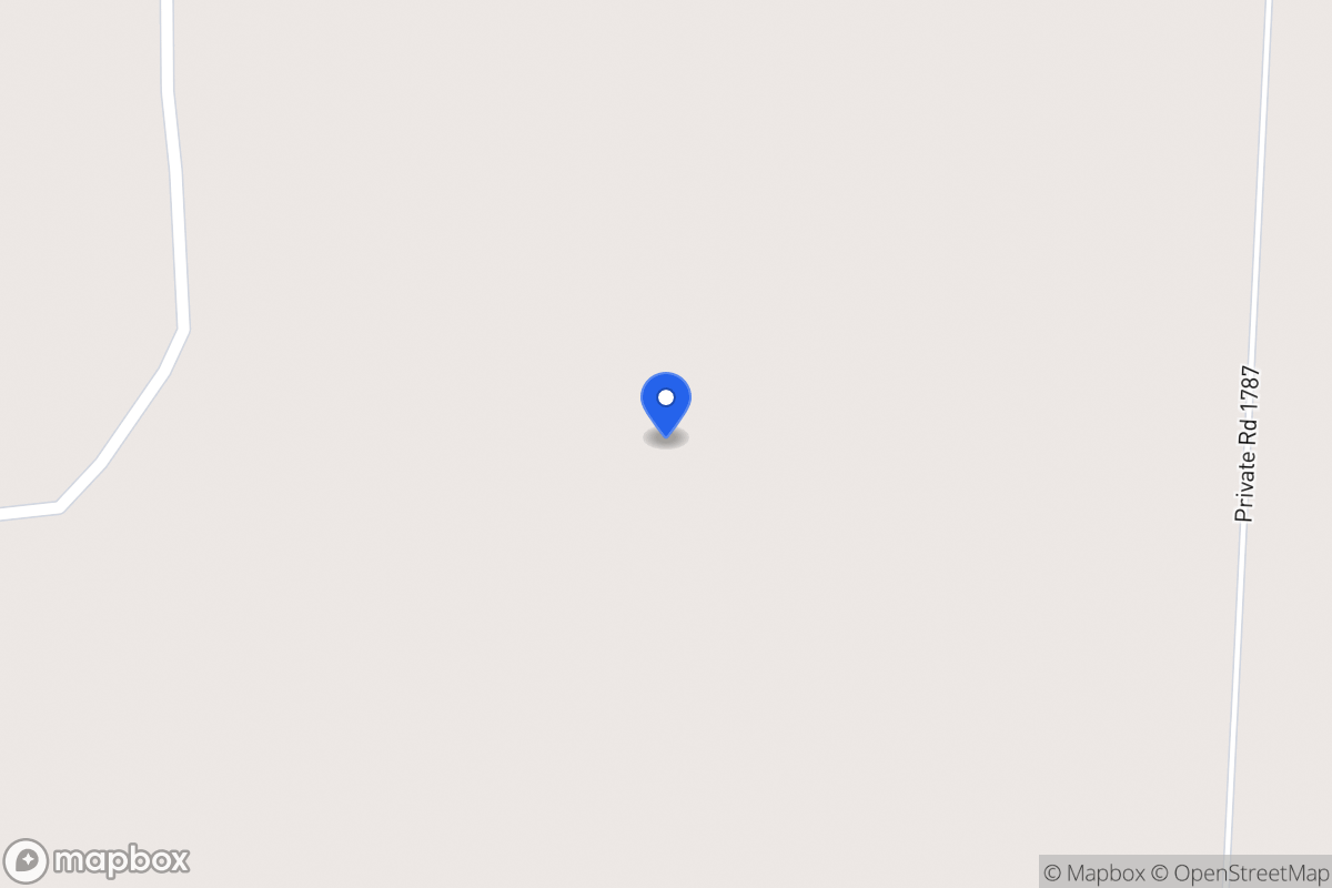 Map of 20001   Pr 1787  , , Tx 76875