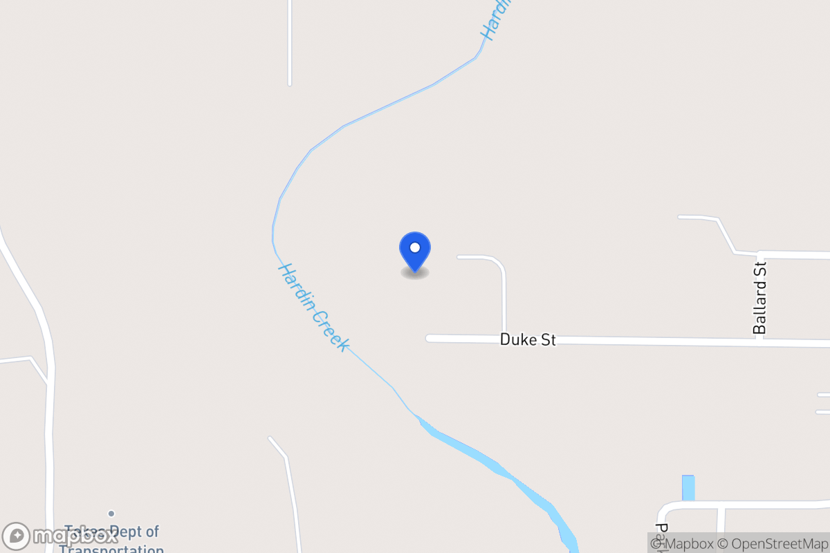 Map of 1104   Duke St  , , Tx 76837
