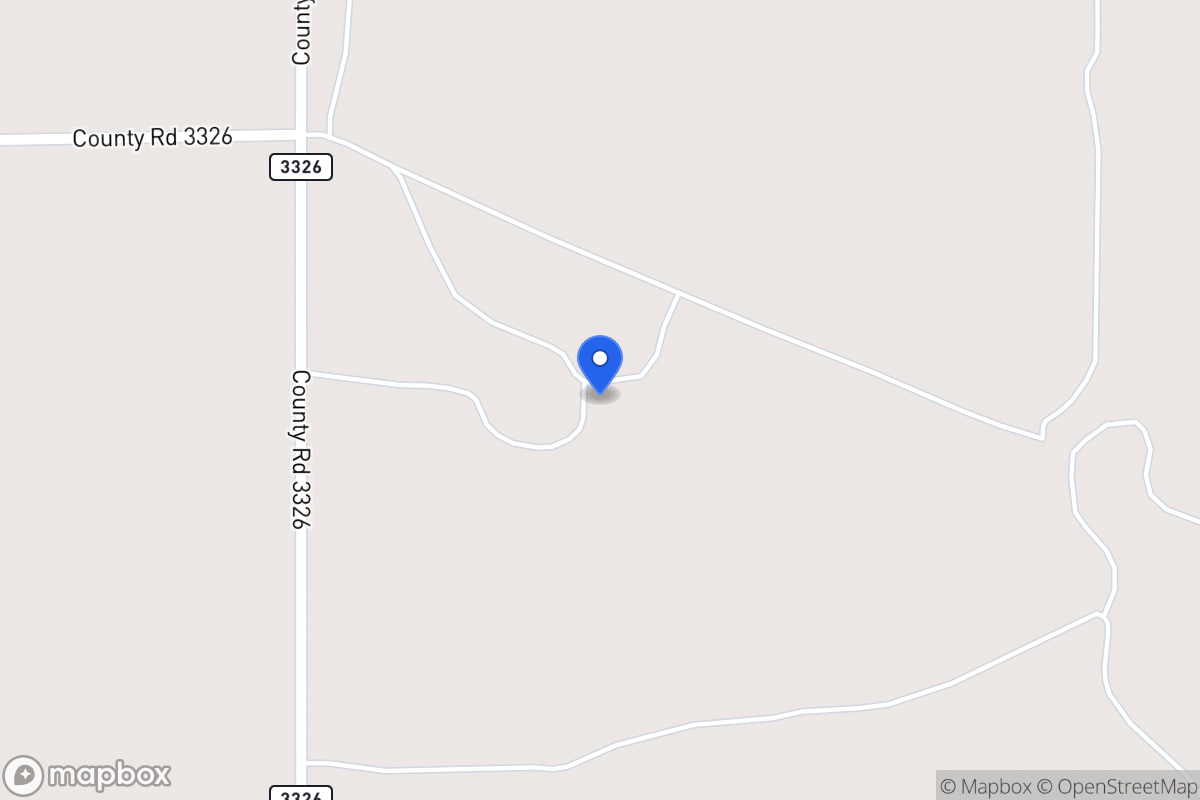 Map of 0   Cr 3326  , , Tx 76837