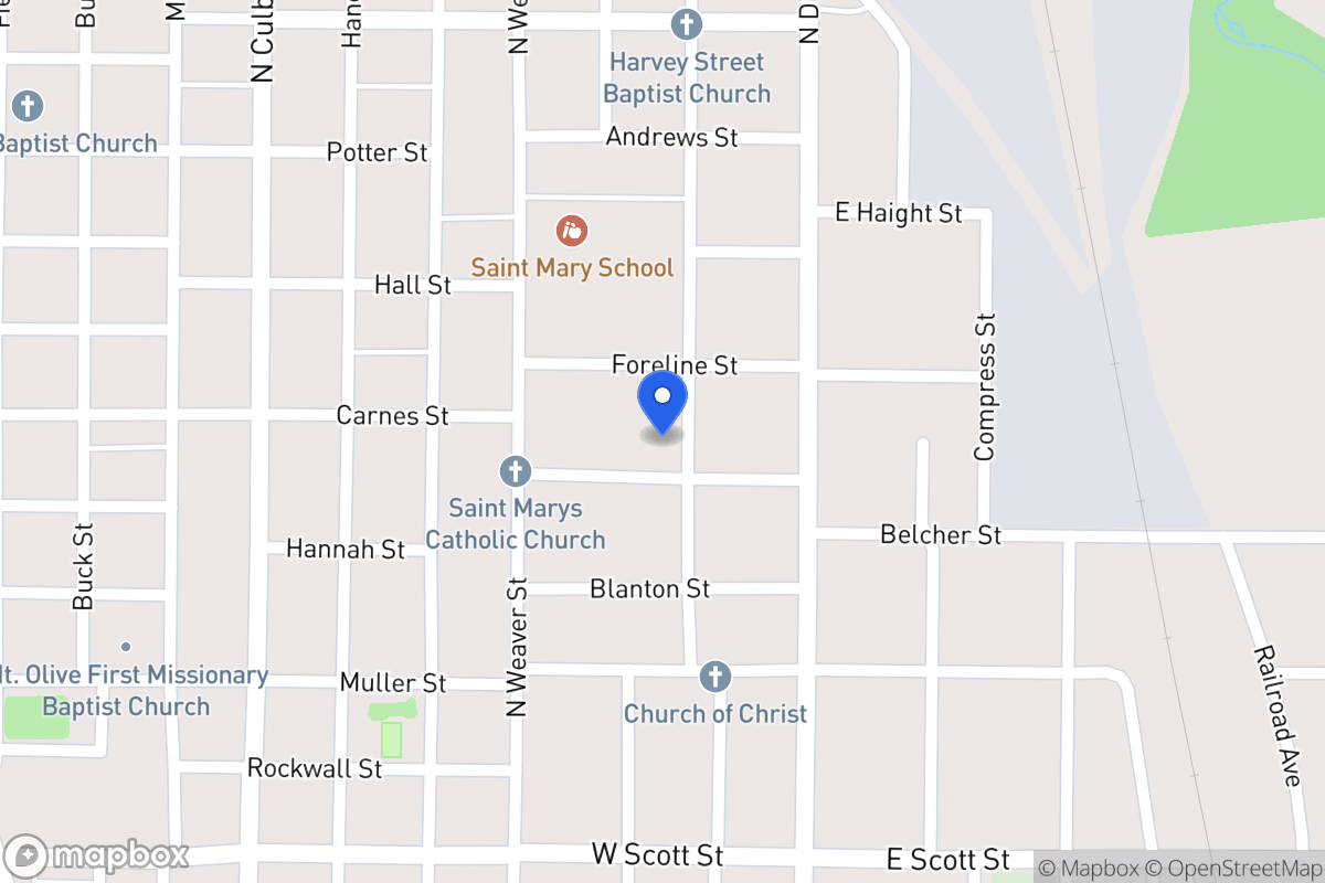 Map of 803 N Commerce  , Gainesville, Tx 76240, Gainesville
