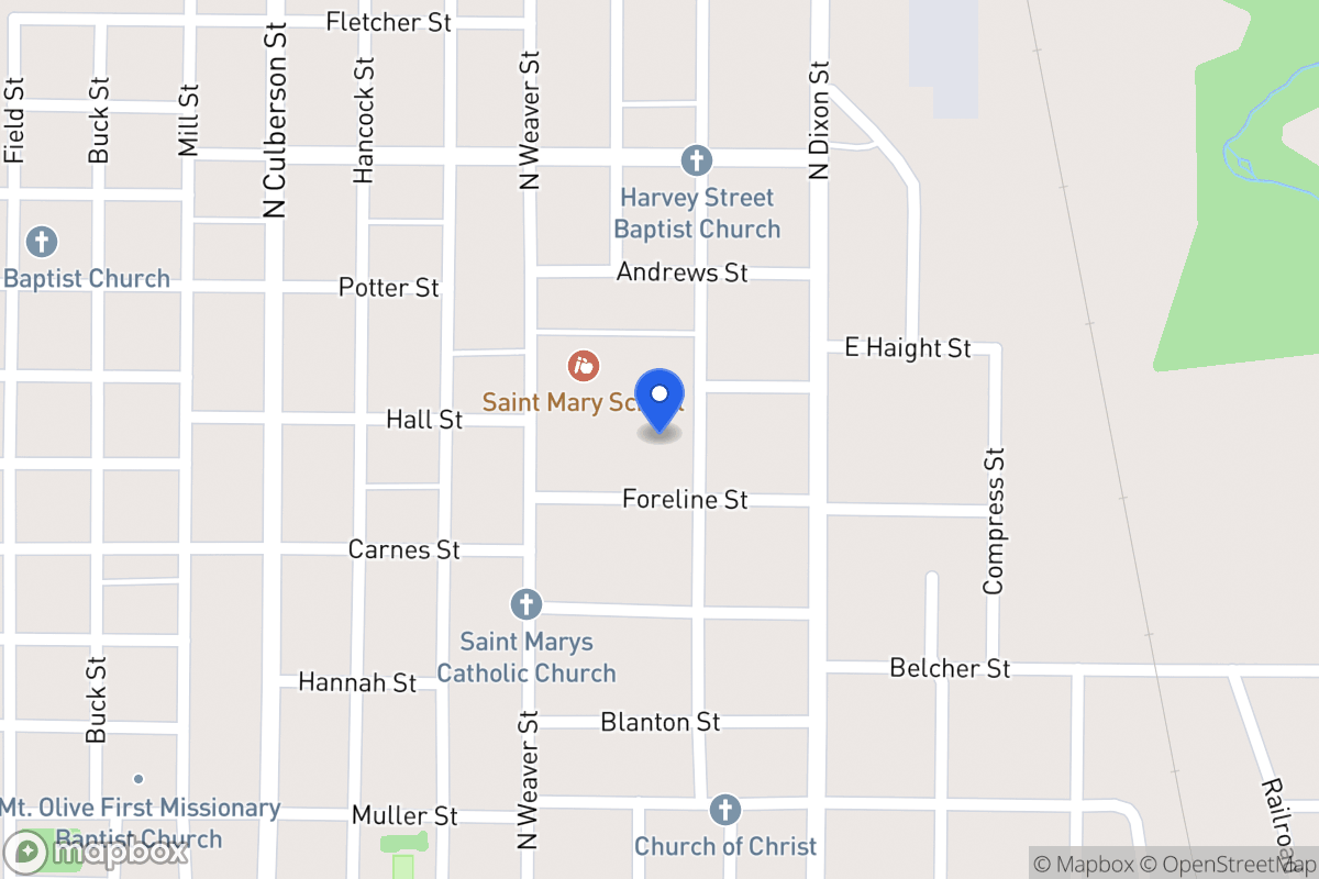 Map of 907 N Commerce  , Gainesville, Tx 76240, Gainesville