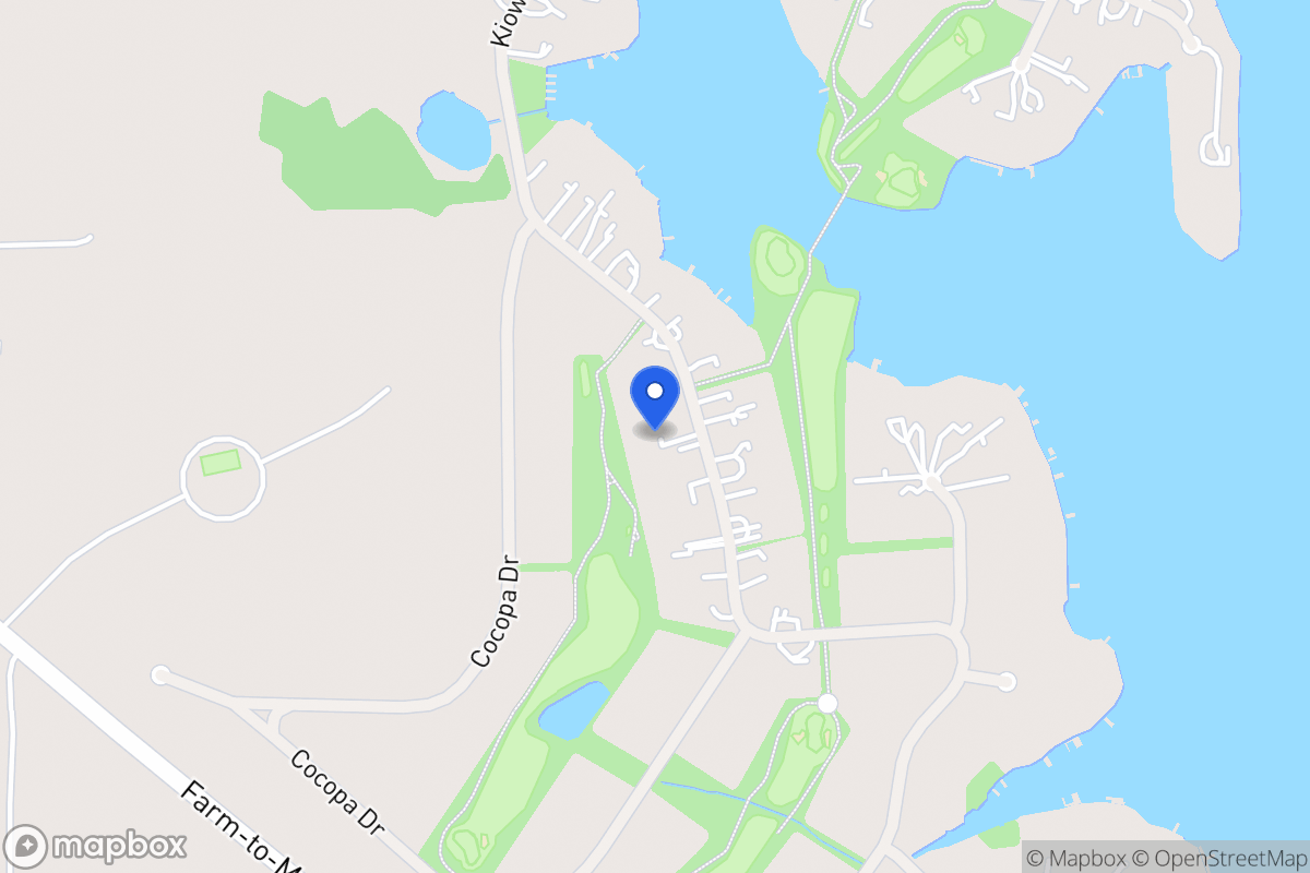 Map of 414   Kiowa Dr W  , Lake Kiowa, Tx 76240, Lake Kiowa