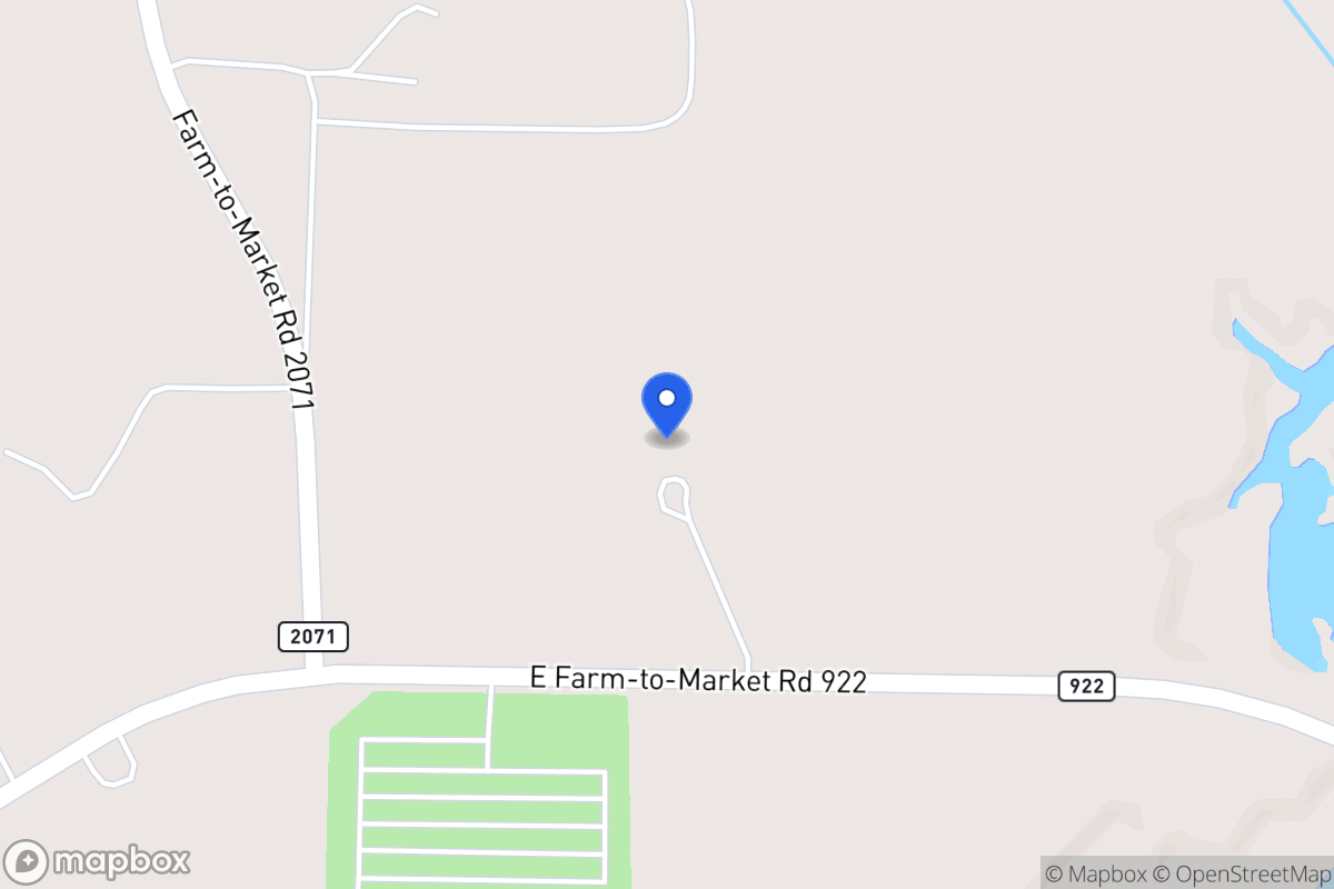 Map of 3279 E Fm 922  , Valley View, Tx 76272, Valley View