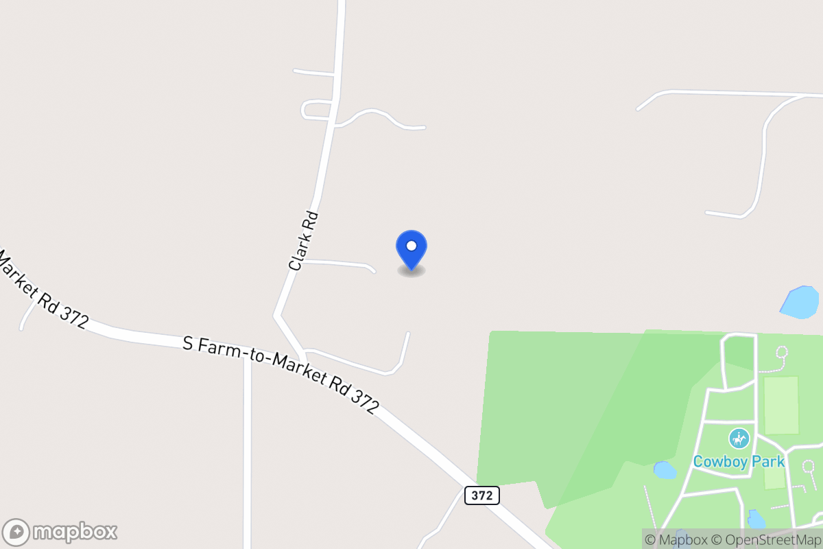 Map of 58   Clark Rd  , Gainesville, Tx 76240, Gainesville