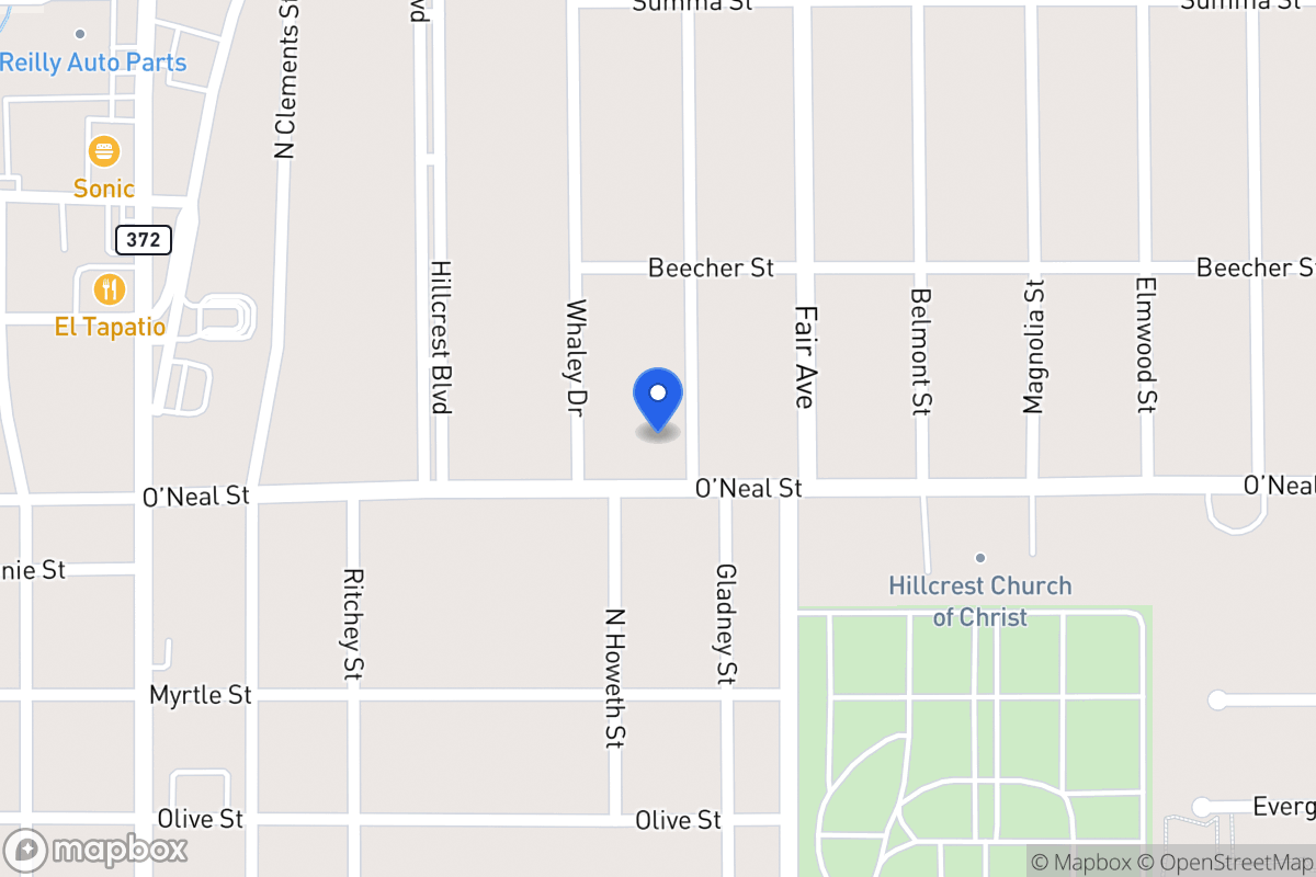 Map of 1103 N Howeth  , Gainesville, Tx 76240, Gainesville