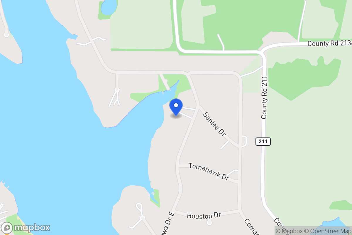 Map of 1130 E Kiowa Dr  , Lake Kiowa, Tx 76240, Lake Kiowa