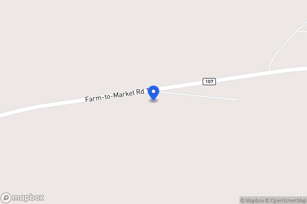 Map of 6020  Fm 107 , Gatesville, Tx 76528, Gatesville