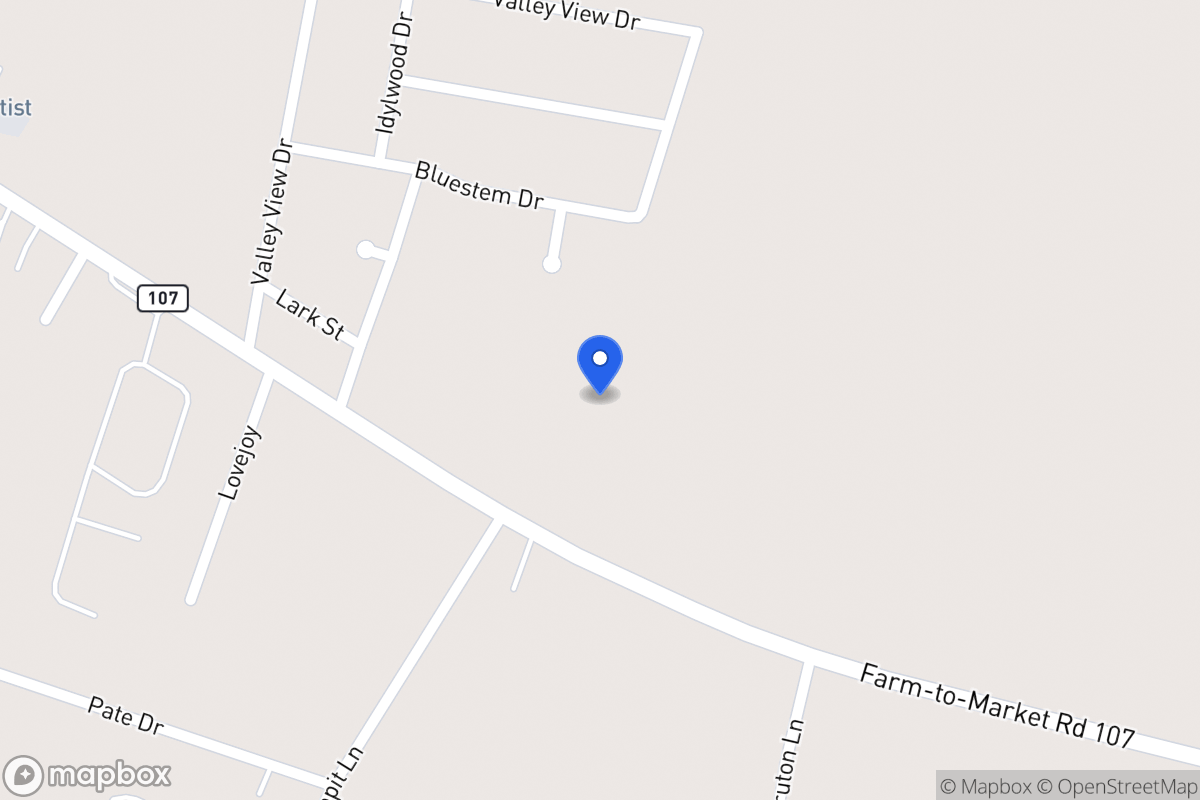 Map of 405  Fm 107 , Gatesville, Tx 76528, Gatesville