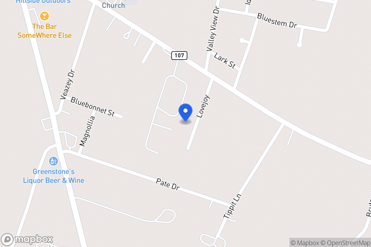 Map of 318  Fm 107 , Gatesville, Tx 76528, Gatesville